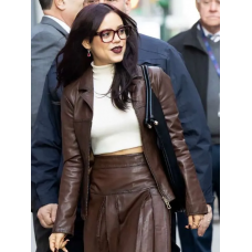 Death of a Unicorn Jenna Ortega Leather Jacket